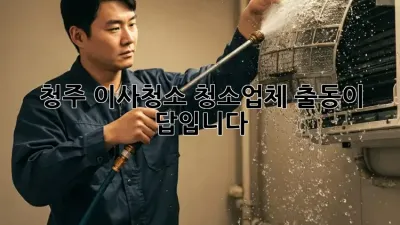 청주 이사청소? 청소업체 출동이 답입니다!